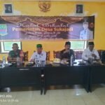 Pemdes Sukajadi Gelar Rapat Minggon dan Halal Bihalal Idul Fitri 1446 H