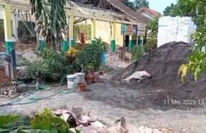 Bekas Material Gedung SDN Lenggahjaya 02 Diduga Dijual oleh Oknum Kepsek