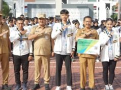 Pemkab Karawang Lepas 198 Atlet untuk Berlaga di POPDA XIV Jawa Barat 2025