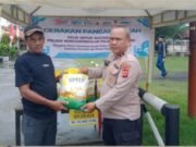 Polsek Rengasdengklok Gelar Aksi Gerakan Pangan Murah, Seribu Kilogram Beras Ludes Terjual