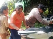 Sigap! Bimaspol Lenggahsari Selamatkan Warga dari Kecelakaan Saat Sambang Warga