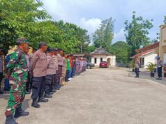 Polsek Cabangbungin Gelar Apel Bersama Perkuat Sinergi Keamanan Wilayah