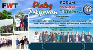 Irigasi Dipenuhi Sampah dan Eceng Gondok, Forum Warga Tirtajaya Undang DPRD Karawang Bahas Solusi Permanen