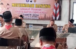 Pemerintah Abai, Musyawarah Pramuka Cabangbungin Terpaksa Swadaya Anggota