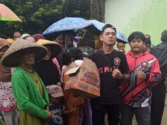 DPD GMPI Karawang Distribusikan Bantuan ke Warga Terdampak Banjir