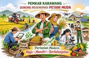 Pemkab Karawang Pacu Regenerasi Petani Lewat Program Beasiswa dan Pembinaan Generasi Muda