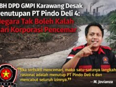 LBH DPD GMPI Karawang Desak Penutupan PT Pindo Deli 4: Negara Tak Boleh Kalah dari Korporasi Pencemar