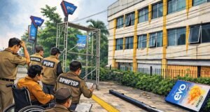 Jalur Disabilitas Ditutup Reklame, Viral di Media Sosial Baru Ditertibkan Pemkab