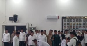 Karawang Cetak Sejarah Pilkades Elektronik, 9 Kepala Desa Resmi Dilantik Bupati Aep