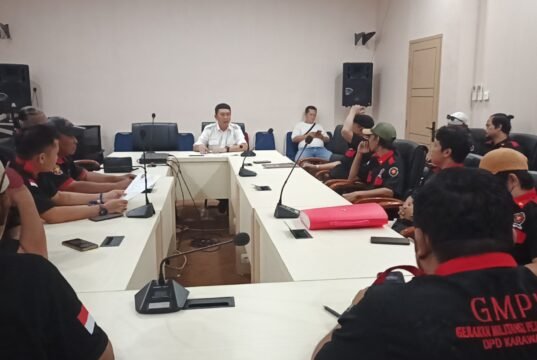 Pejabat Tak Lengkap, GMPI Karawang Walk Out dari Audiensi DPUPR