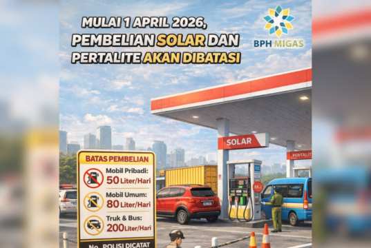 BPH Migas Batasi Pembelian Solar dan Pertalite Mulai 1 April 2026, Ini Rinciannya
