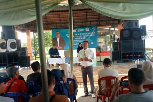 Kemenkes dan DPR RI Sosialisasikan Pencegahan PD3I di Cikarang Barat