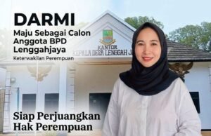 Siap Perjuangkan Hak Perempuan, Darmi Maju Sebagai Calon Anggota BPD Desa Lenggahjaya
