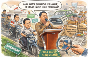 Naik Motor Bukan Solusi Akhir: Ghazali Center Sentil Gaya Hemat Energi Pejabat Karawang