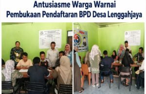 Antusiasme Warga Warnai Pembukaan Pendaftaran BPD Desa Lenggahjaya