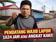 Kades Mulyajaya Ultimatum Pendatang: Wajib Lapor 1×24 Jam atau Angkat Kaki!
