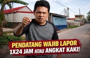Kades Mulyajaya Ultimatum Pendatang: Wajib Lapor 1×24 Jam atau Angkat Kaki!