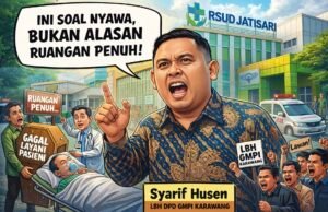 Video Viral Keluhan Pelayanan RSUD Jatisari Picu Reaksi LBH DPD GMPI Karawang: ‘Ini Soal Nyawa, Bukan Alasan Ruangan Penuh!’