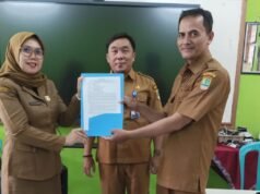 Hanna Nurhasanah Resmi Menjadi Kepala Sekolah SMP Negeri Satu Atap 1 Batujaya