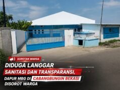 Diduga Langgar Sanitasi dan Transparansi, Dapur MBG di Cabangbungin Bekasi Disorot Warga