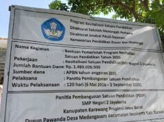 Kepala SMPN 2 Jayakerta Diduga Jual Material Bongkaran Ruang Kelas Usai Dapat Revitalisasi Rp2,4 Miliar