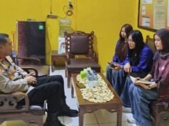 Kapolsek Rengasdengklok Terima Kunjungan Mahasiswa Psikologi UBP Karawang