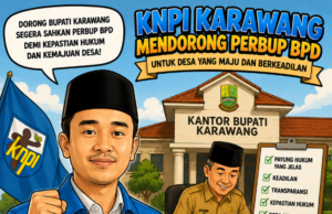 KNPI Karawang Dorong Bupati Segera Sahkan Perbup BPD demi Kepastian Hukum di Desa
