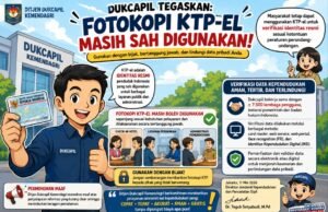 Dukcapil Tegaskan Fotokopi KTP-el Masih Sah Digunakan, Masyarakat Diminta Tak Terpengaruh Informasi Simpang Siur