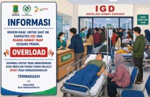Sehari Setelah Diresmikan Bupati, RSUD Rengasdengklok Alami Lonjakan Pasien hingga Overload
