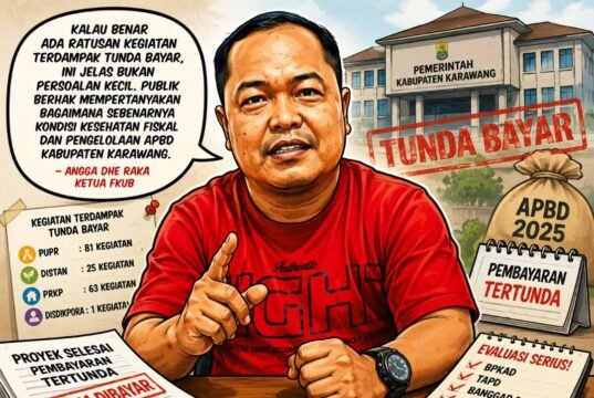 Skandal Tunda Bayar Mengguncang Karawang! Ratusan Proyek Belum Dibayar, FKUB: Ada Krisis Fiskal?
