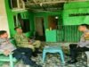 Bhabinkamtibmas Polsek Rengasdengklok Sambangi Koramil 0404, Perkuat Sinergitas TNI-Polri