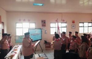 Kwarcab Bekasi Kukuhkan Pengurus Pramuka Cabangbungin Masa Bakti 2026–2029