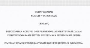 KPK Tegaskan SPMB Harus Bersih dari Pungli, Titipan, dan Gratifikasi: Pelanggar Terancam Pidana Korupsi