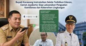 Bupati Karawang Instruksikan Sekda Terbitkan Edaran, Camat Jayakerta: Siap Laksanakan Penguatan Kamtibmas dan Kebersihan Lingkungan