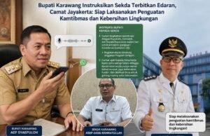 Bupati Karawang Instruksikan Sekda Terbitkan Edaran, Camat Jayakerta: Siap Laksanakan Penguatan Kamtibmas dan Kebersihan Lingkungan