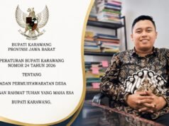 Perbup BPD Karawang Dikritik, Syarif Husen Soroti Potensi Abuse of Power dalam Pengisian Anggota BPD