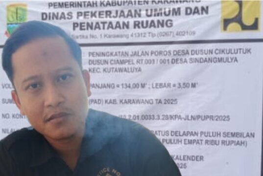 Sekjen KUB Akan Datangi Dinas PUPR, Tagih Kejelasan Tindak Lanjut Temuan BPK Rp53 Juta pada Proyek CV Cipta Persada Manunggal: “Itu Uang Rakyat Karawang, Bukan Milik Penyedia atau Pejabat”