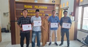 Empat Warga dari Empat Dusun Resmi Daftar Calon BPD Rengasdengklok Selatan, Kompak Dukung Pemilihan Langsung