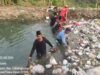 Aksi Nyata Ki Jaga Kali Bersama Warga Bersihkan Tumpukan Sampah di Kali Butek Cabangbungin