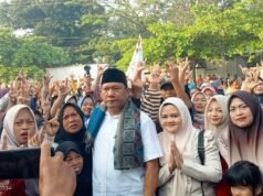 Ribuan Warga Antar Sadih Muhammad Farhan Daftar Pilkades Lenggahjaya, Siap Lanjutkan Kepemimpinan Periode Ketiga