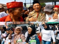 Diantar Sekitar 1.300 Warga, Ruslan Resmi Daftar Pilkades Sindangjaya, Yel-Yel “Lanjutkan” Bergema