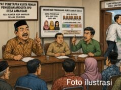 Anggota BPD Amansari Jelaskan Duduk Perkara Rapat yang Memanas, Melainkan Dasar Hukum Pembagian Kursi