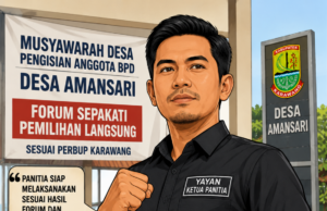 Ketua Panitia BPD Amansari: Forum Sepakati Pemilihan Langsung, Panitia Siap Laksanakan Sesuai Perbup