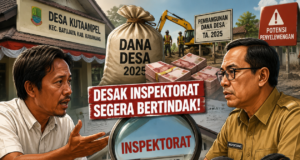 BPD Desak Inspektorat Bergerak, APH Diminta Kawal Dugaan Penyelewengan Dana Desa Kutaampel