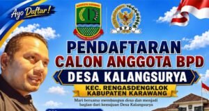 Didesak Warga, Pengisian BPD Desa Kalangsurya Dipastikan akan Digelar Lewat Pemilihan Langsung