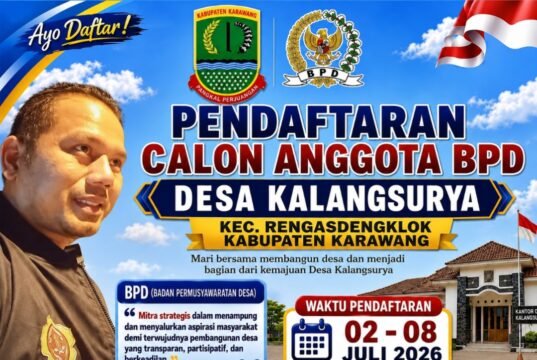 Didesak Warga, Pengisian BPD Desa Kalangsurya Dipastikan akan Digelar Lewat Pemilihan Langsung