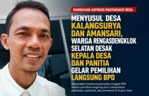 Menyusul Desa Kalangsurya dan Amansari, Warga Rengasdengklok Selatan Desak Kepala Desa dan Panitia Gelar Pemilihan Langsung BPD