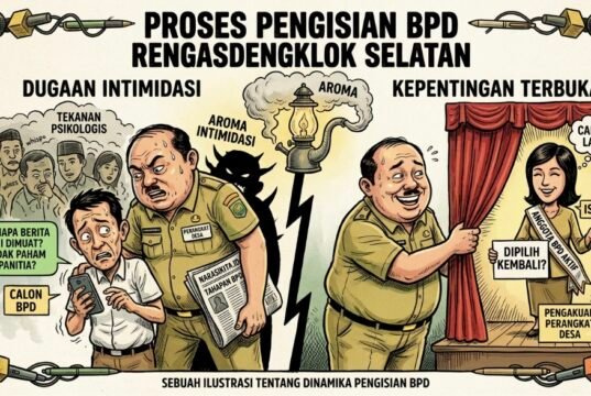 Aroma Dugaan Intimidasi Bayangi Pengisian BPD Rengasdengklok Selatan, Perangkat Desa Akui Istrinya Anggota BPD