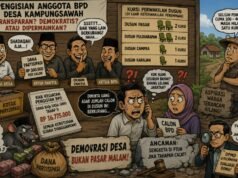 Dana Partisipasi Bakal Calon BPD Kampungsawah Dipertanyakan, Muncul Dugaan Pemerasan terhadap Bakal Calon oleh Oknum Panitia hingga Dugaan Manipulasi Tahapan Pengisian