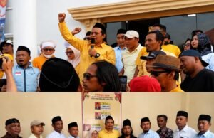 Pendaftaran Warta Wijaya Diserbu Ribuan Pendukung, Yel-yel “Salam Perubahan” Menggetarkan Sukaindah